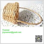 Wicker flower basket handle willow manufacturer customised size factory exporter