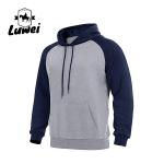 Custom Vintage Sweat-shirt Bluzy Embroidered Contrasting Colors Knit Fitness