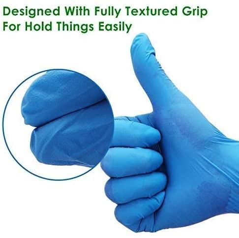 Buy cheap Fully Coated Hot Sale Disposable Blue Heavy Duty Work Examination Industrial Non-Medical Nitrile Gloves from wholesalers