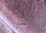 300GSM Polyester Faux Rabbit Fur Fabric For Slipper Making