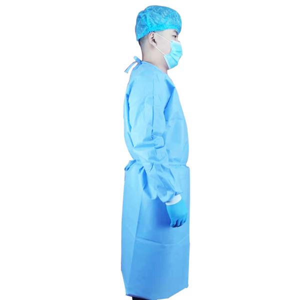 Buy cheap ISO13485 Fluid Repellent Disposable Surgical Gowns S M L XL XXL Comfortable from wholesalers