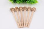 Wood Honey Muddler Spoon Honey Splash Bar Natural Wooden Honey Stir Bar
