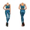 Buy cheap Stretchy Mermaid Swim Leggings , Womens Mermaid Leggings Ankle Length from wholesalers