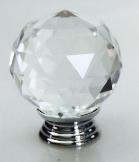 Buy cheap Clear crystal ball knob door handle door knob from wholesalers
