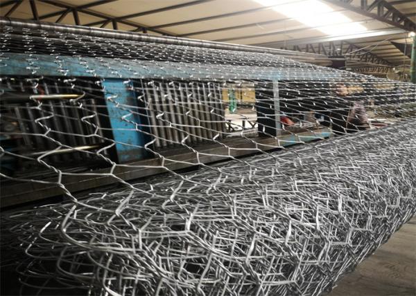Curved Gabion Baskets Heavy Galvanized Metal Gabions Basket Cage For Retaining