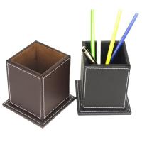 Buy cheap hot selling Modern office PU leather pen holder product