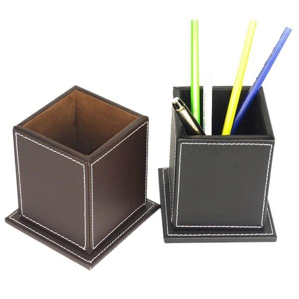 Buy cheap hot selling Modern office PU leather pen holder from wholesalers