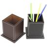 Buy cheap hot selling Modern office PU leather pen holder from wholesalers