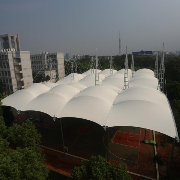Buy cheap PU Tensile Roofing Structure Architecture Doom For Car Parking from wholesalers