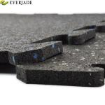 High Density 20mm Gym Room Rubber Granules Gym Floor Roll Tiles for Unisex