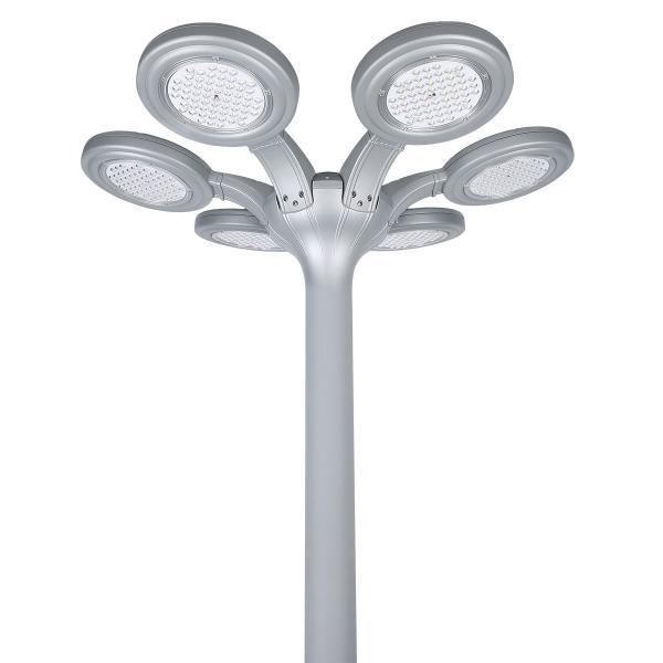 Buy cheap Aluminum Solar Street Light 33W/5V 6500K With 3 Lights IP65 Waterproof from wholesalers