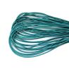 Buy cheap Braided 3mm Custom Shoelace Waxed Cotton Cord 75cm Length from wholesalers