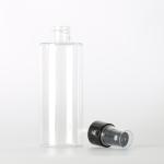 Water Mist Cosmetic Spray Bottle Flat Shoulder Clear Pet 100ml For Personal Care