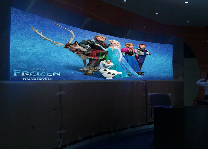 5mm Pixel Pitch Curved LED Panels 1/16 Scan Constant Current Commercial LED Displays