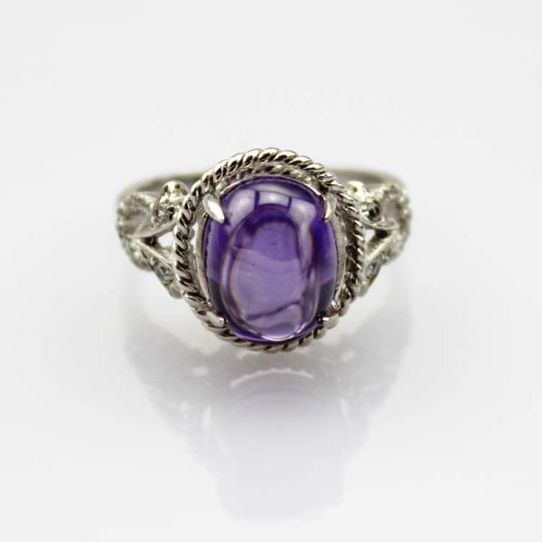 Buy cheap Gemstone Jewelry 8mmx10mm Ruby Cubic Zirconia 925 Silver Ring (R74) from wholesalers