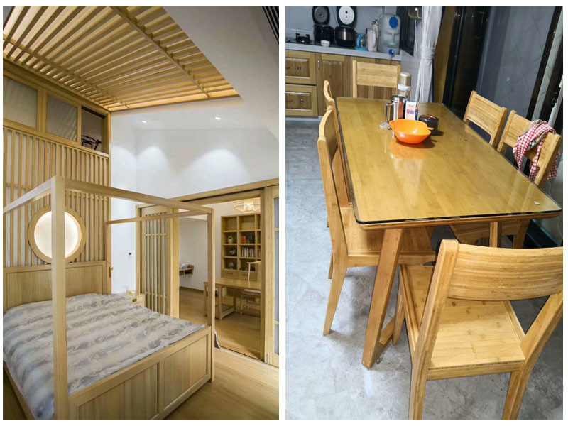 Durable thick Bamboo wood sheets for indoor use furniture cutting board product
