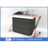 Buy cheap Smart Fashionable Glass Jewelry Store Counter With Wood Storage 1200 X 550 X 950MM from wholesalers
