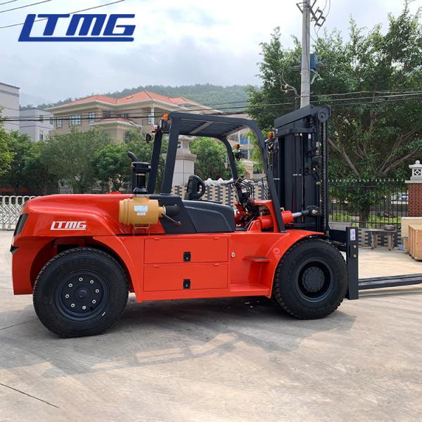 Buy cheap 12000kg Rated Loading Internal Combustion Forklift Lifting Equipment 12 Ton from wholesalers
