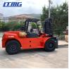 Buy cheap Diesel Powered Forklift 12 Ton , Container Mast Forklift With Fork Positioner from wholesalers