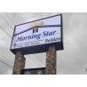 Buy cheap Advertising Outdoor LED Display Screen P6 Front / Rear Service Fixed Installation from wholesalers
