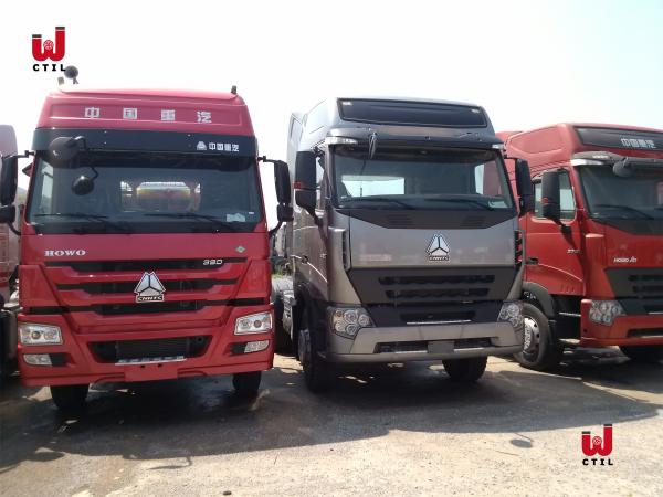 Buy cheap HOWO Towing Trailer New 4x2 420hp Heavy Duty Tractor Head Truck from wholesalers