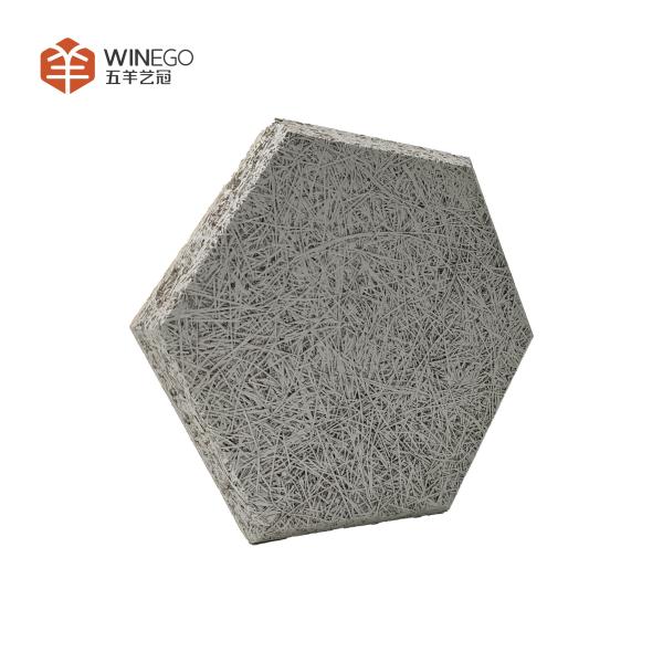 Buy cheap Combine Aesthetic Appeal Wood Wool Acoustic Panels With OEM Services For Gyms from wholesalers
