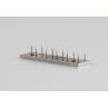 Buy cheap Textile Finishing Machinery Stenter Machine Parts Pin Plates Metal Needle Plate from wholesalers