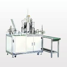 Buy cheap Aluminum Frame Mask Production Machine , 3 Layer Face Mask Machine from wholesalers