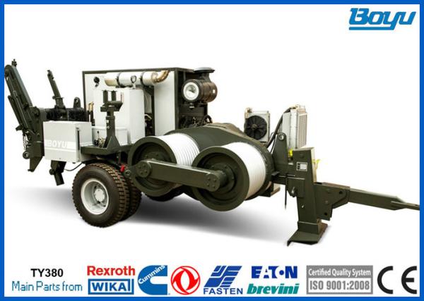 Buy cheap 380kN 38Tons Overhead Tension Stringing Equipment Conductor Hydraulic Cable Puller from wholesalers