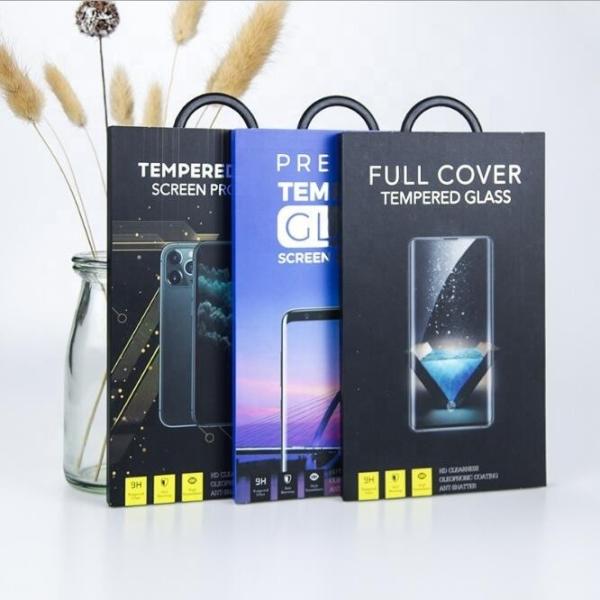 Buy cheap OEM CMYK Paper Electronics Packaging Box For Phone Screen Protector Customized from wholesalers