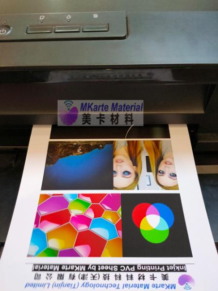 Buy cheap 0.15mm-0.33mm Thickness Inkjet Printable PVC Sheets Perfect Color Reversion from wholesalers