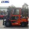 Buy cheap Side Shift 3 .5 Ton Gas Powered Forklift , 4 Wheel Drive Forklift With Cabin from wholesalers