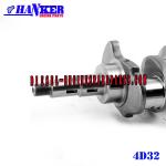 Alloy Cast Iron 4D32 Diesel Engine Crankshaft MD187921