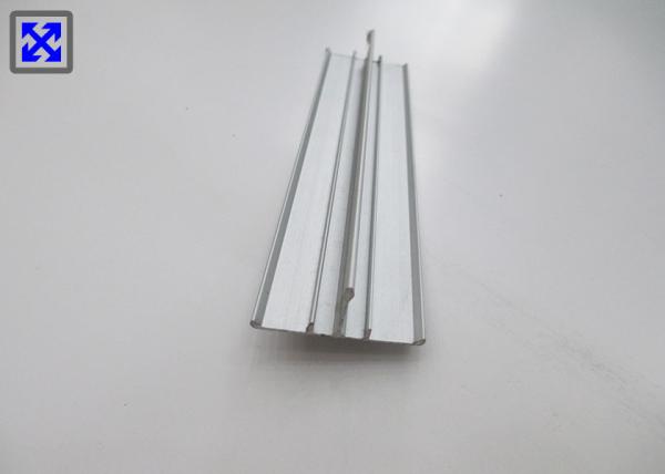 Natural Anodized Cover Aluminium Extruded Profiles , Aluminium Frame Profile T5