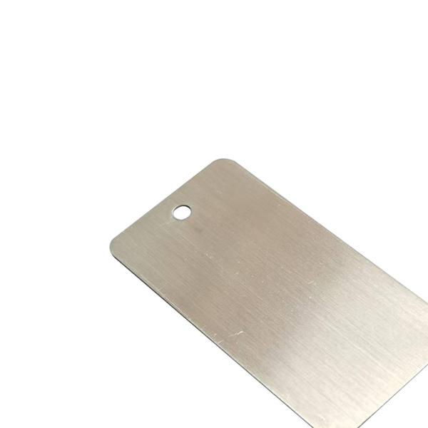 Buy cheap OEM Aluminum Cable Marker Plate Brushed Tag Stainless Steel Number Plate from wholesalers