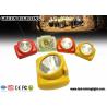 Buy cheap IP65 Lightweight Led Mining Light / 6000 Lux Hard Hat Headlamp PC Meterial from wholesalers