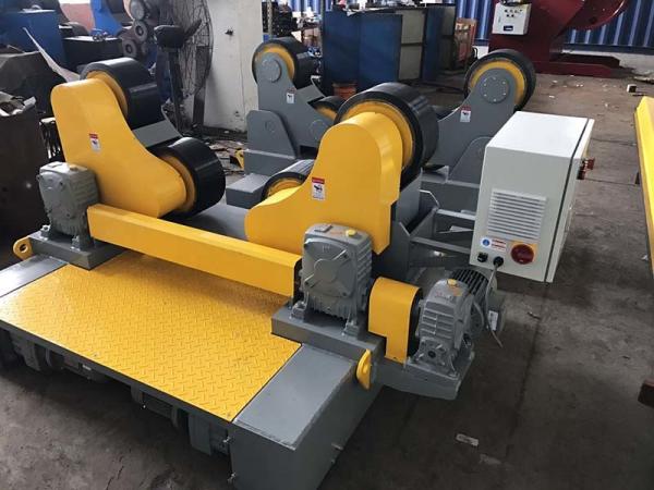Buy cheap Self - Aligning Pressure Vessel Pipe Welding Rollers With Motorized Travel from wholesalers