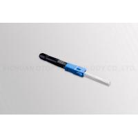 Buy cheap 60mm SC / UPC Ftth Fast Connector 1260nm Wavelength Return Loss > 50 dB product