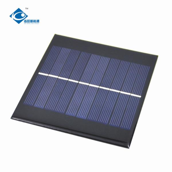 Quality 5V poly crystalline solar panel 10 Battery 1.3W Epoxy Resin Solar Panel ZW-114107 for sale