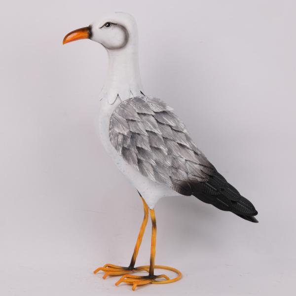 Buy cheap Easy Maintenance and Weatherproof Animal Garden Ornament Metal Egret Metal Heron from wholesalers