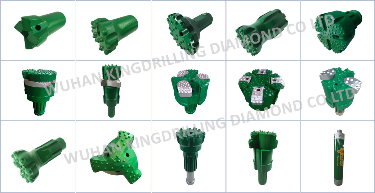 Single Use 127mm Casing Advancement System Dth Button Bits