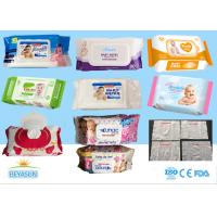 Buy cheap Soft care Baby Wipes Organic Biodegradable Wet Wipes 15cm X 20cm Sheet Size product