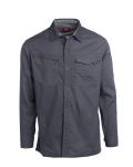 Buy cheap Flap Suit Anti Static Fabric Gray Jacket Work Clothes from wholesalers