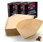 Unbleached All Natural Compostable Coffee Filters # 4 Cone Shaped