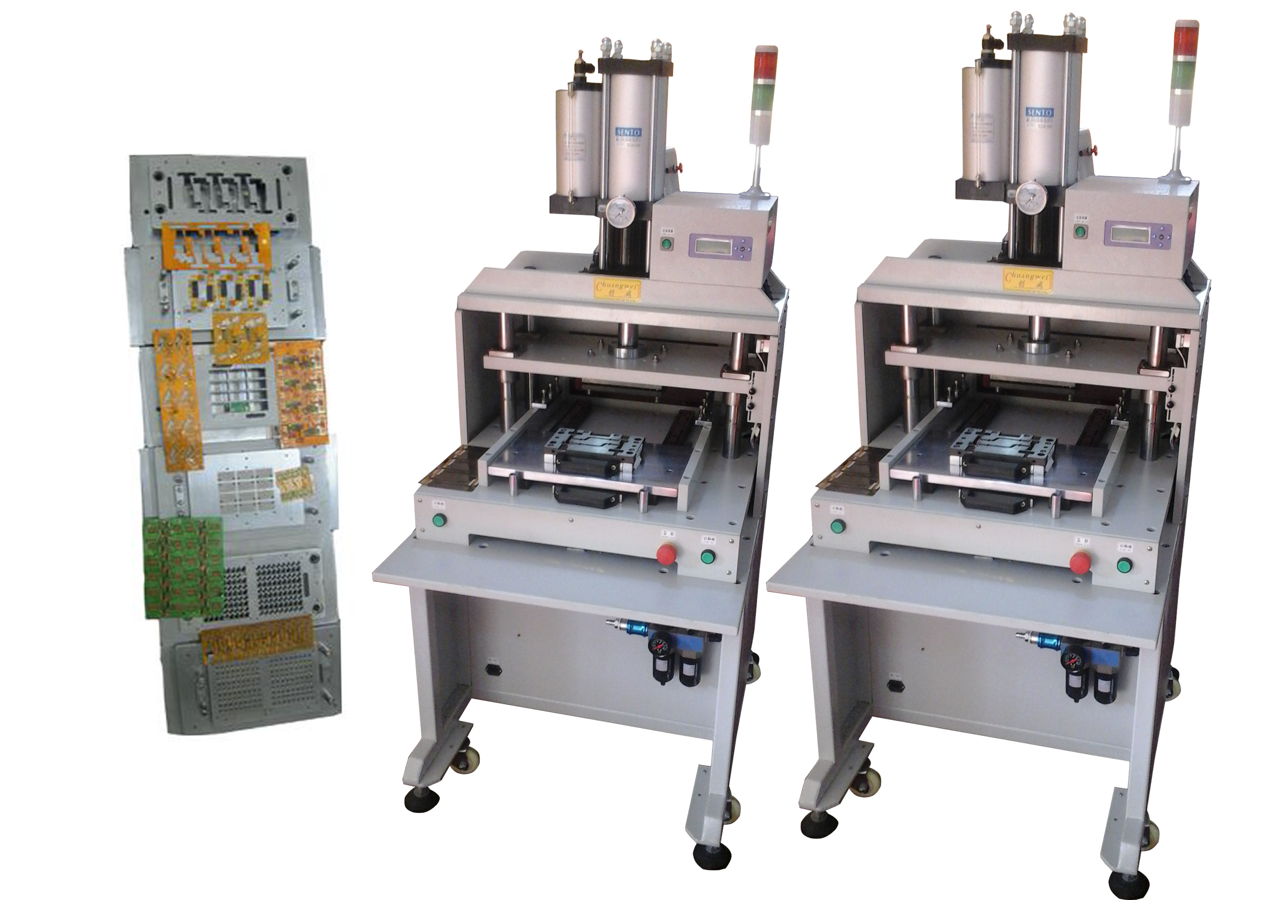 PCB Punching Machine 3.5MM Thick Automatic High Precision Die Hole