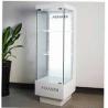 Buy cheap Tempered Wooden Display Stands , Purfume / Diamond Necklace Glass Display Cabinet from wholesalers