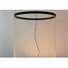 Buy cheap big designer pendant lamp black and gold led villa chandelier for hotel from wholesalers