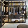 Buy cheap Custom Luxury Modern Design Wardrobe With Glass Door American High End Design Bedroom Closet Furniture With LED Light from wholesalers