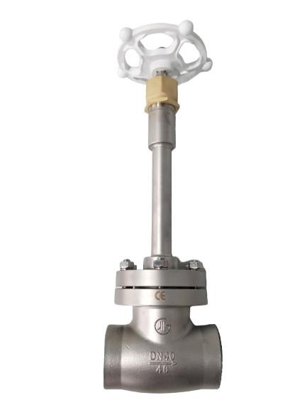 Quality Low Temperature LO2 LN2 Cryogenic Globe Valve High Pressure for sale