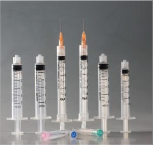 Wholesale Three Parts Luer Lock Disposable Injection Syringes Concentric Sterilized By EO from china suppliers